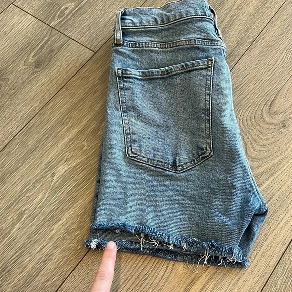 Agolde Denim Cut Off Shorts Nico Size 25 - Picture 12 of 12